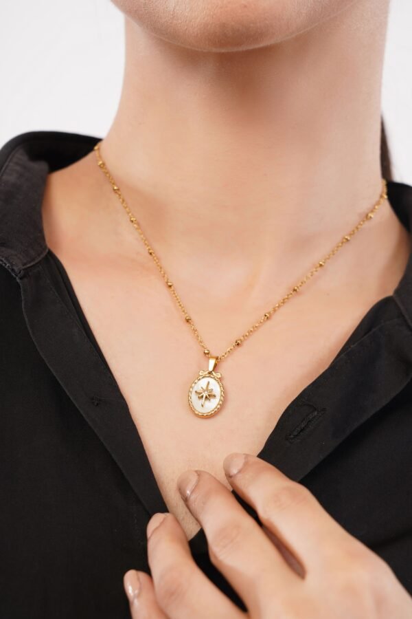 North Star Medallion Necklace - Image 8