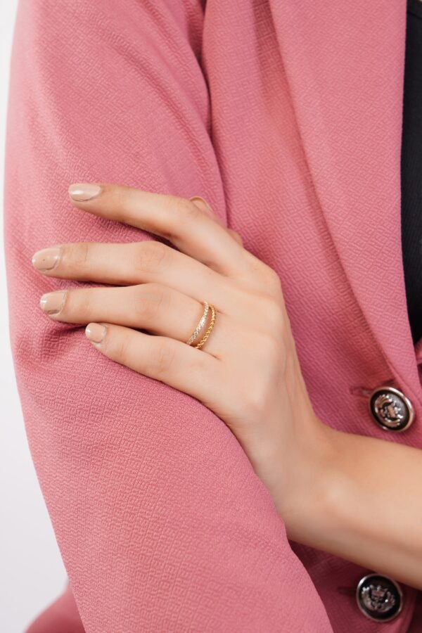 Twisted Stack Ring - Image 8