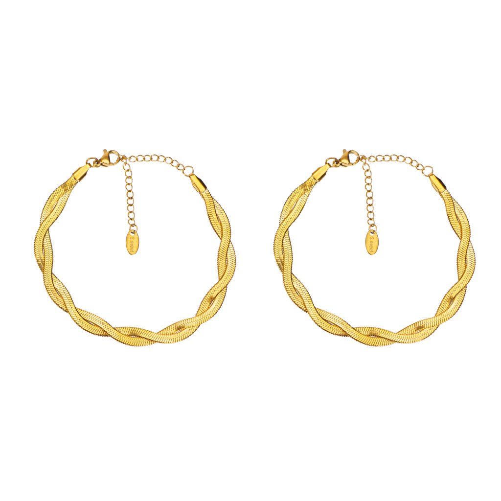 Golden Twist Bracelet