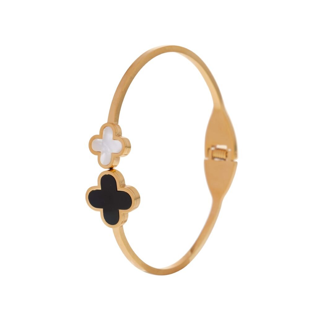 Clover Cuff Bracelet