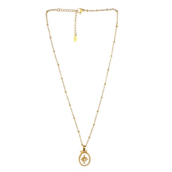 North Star Medallion Necklace