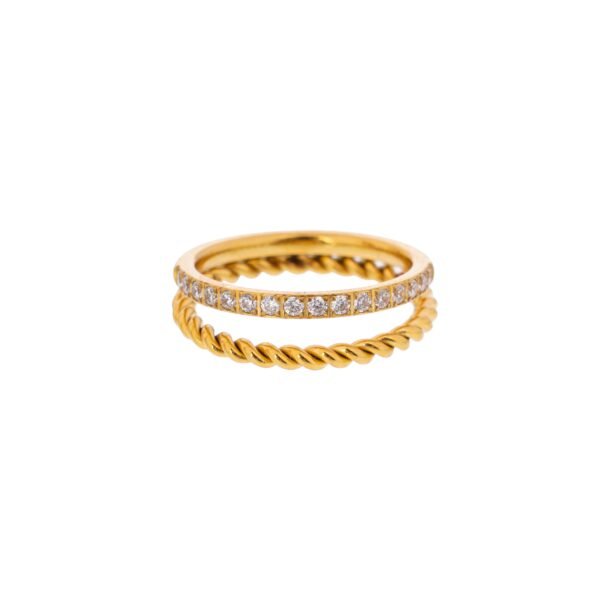 Twisted Stack Ring - Image 7