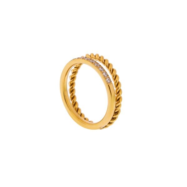 Twisted Stack Ring - Image 3