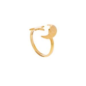 Moonlit Star Ring