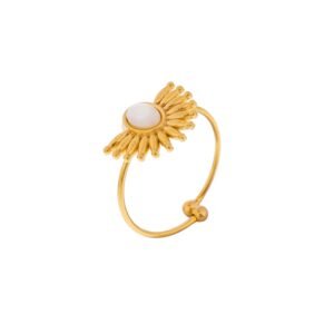 Sunbeam Pearl Ring