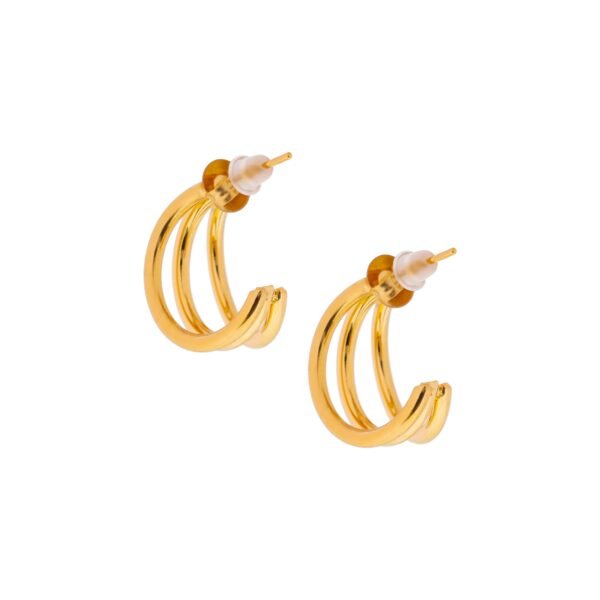 Sleek Runaway Hoops - Image 3