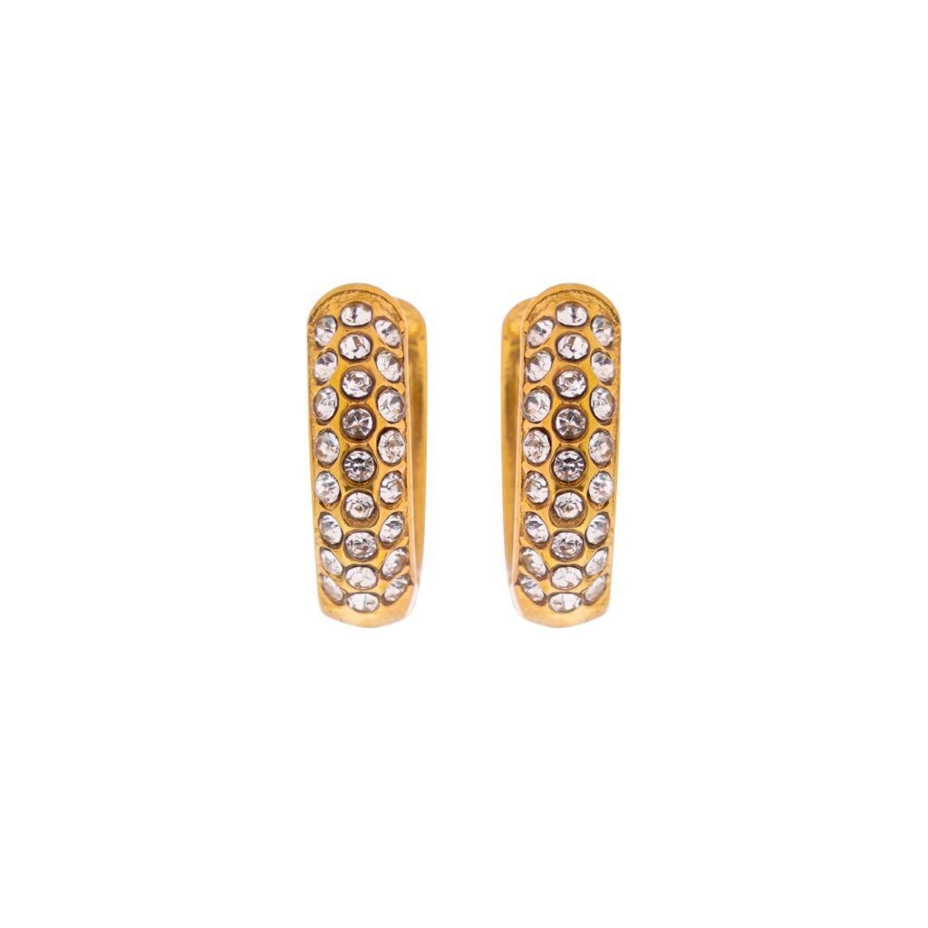 Studded Starlit Hoops