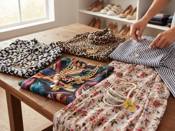 How to Style Jewellery with Print Patterns Without Looking Like a Pinterest Fail